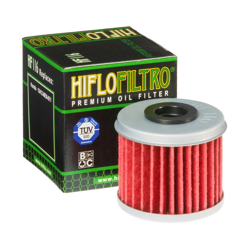 Filtro De Óleo Crf 250 / Crf 450 / Trx 450 Hiflo HF116 em Oferta na Shopee