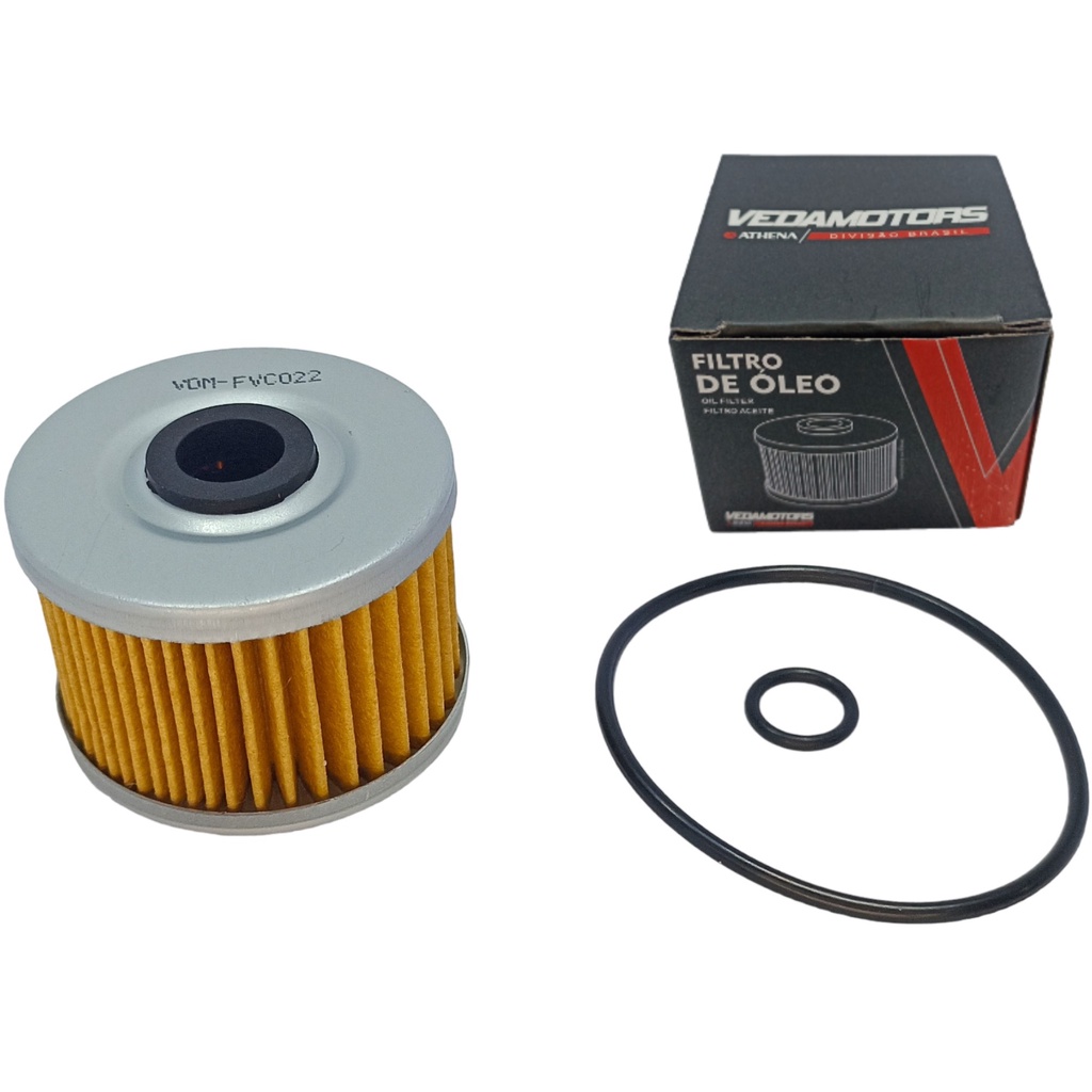 Filtro Óleo Crf 250 F Cb 300 Nx 400 Falcon Cb 250 Twister Xre 300 Trx Fourtrax Quadriciclo em Oferta na Shopee