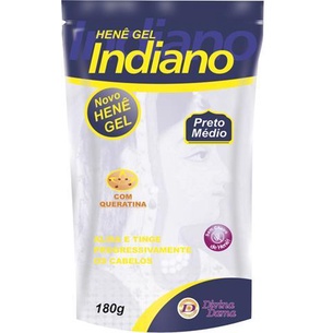 DIVINA DAMA INDIANO HENE GEL PRETO MEDIO 180GR