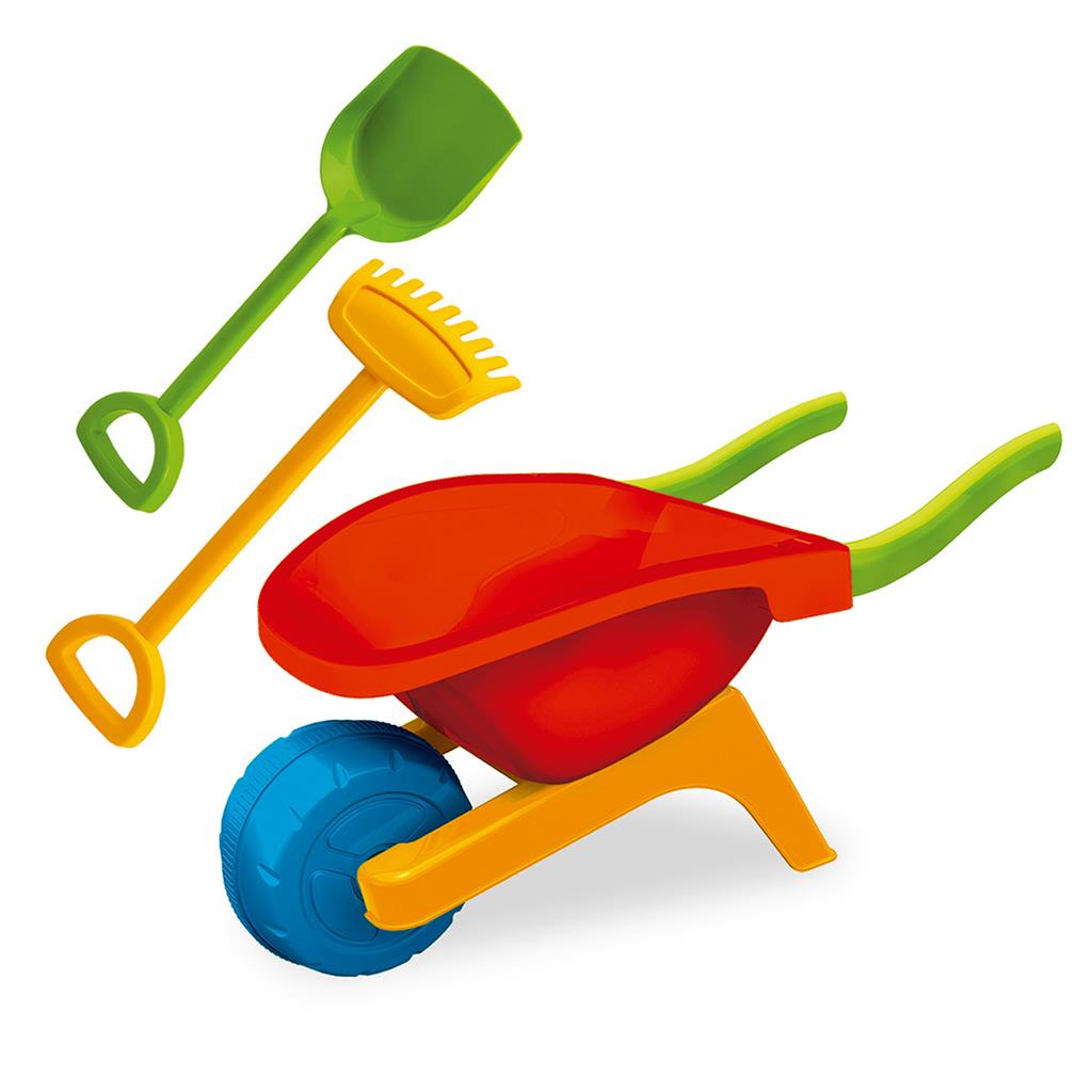 Carrinho De Mao Infantil Carriola 52 Cm - Usual Brinquedos