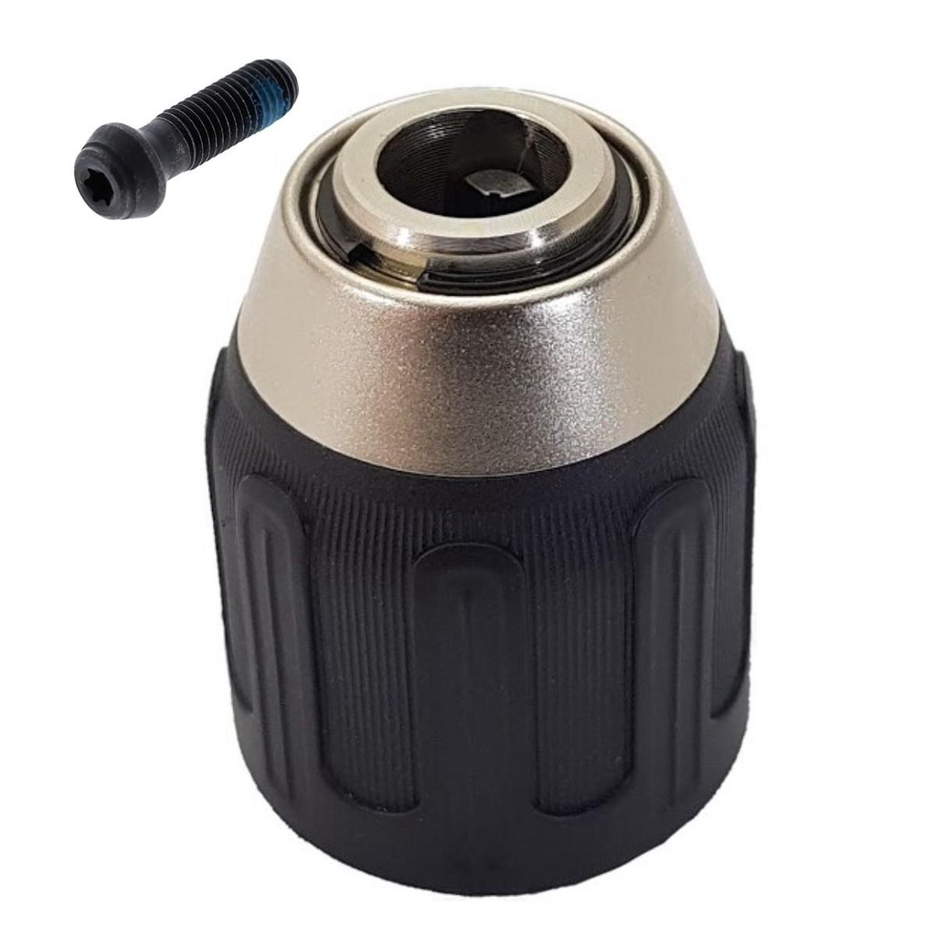 Mandril Com Parafuso P/ Parafusadeira Dewalt Dcd771, Dcd776, Dcd777 e Dcd778 Original