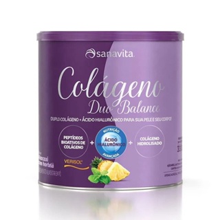 Colágeno Duo Balance - 330g Abacaxi com Hortelã - Sanavita em Oferta na Shopee