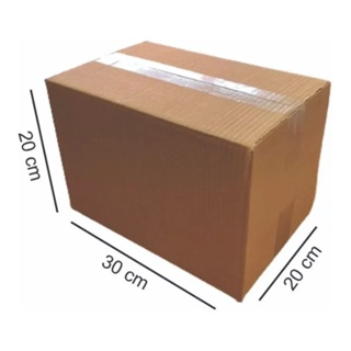 25 Caixas De Papelão Para Correios Sedex e Pac 30x20x20 Cm em Oferta na Shopee