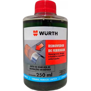 Removedor Ferrugem Wurth Oxidação Corrosão Decapante 250ml