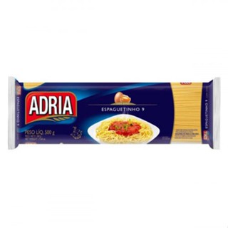 Macarrão de Sêmola com Ovos Espaguetinho 9 Adria 500g