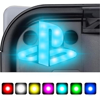 LED De Logotipo RGB Para Console PS5 E PS5 Slim Pro , Iluminado Disco Digital-7 Cores em Oferta na Shopee