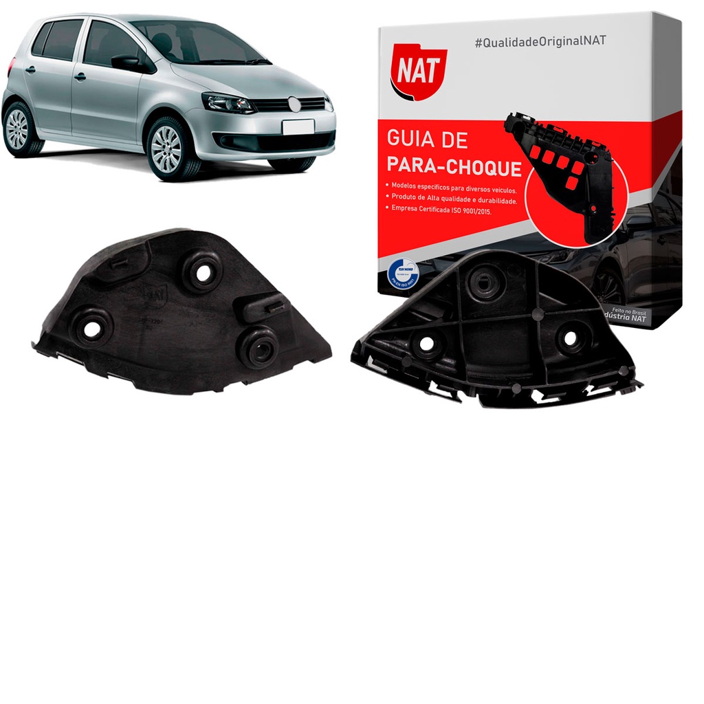 Par Suporte Parachoque Vw Fox Ano 2010 Até 2014 Dianteiro em Oferta na Shopee