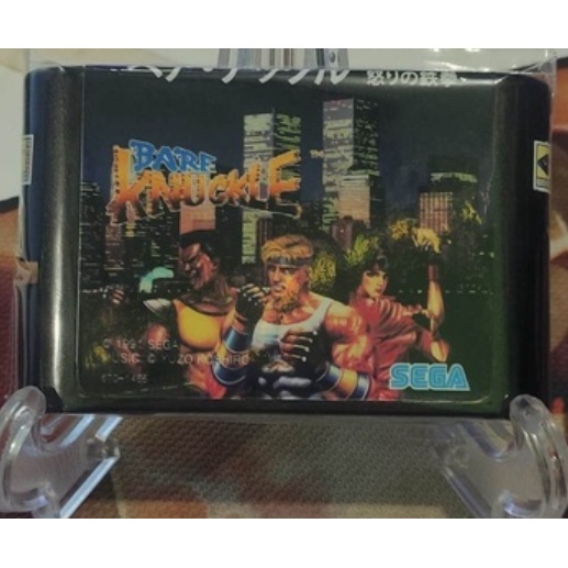 Jogo Bare knuckle 1 Importada, Game, Fita, Cartucho Sega Genesis Mega drive!