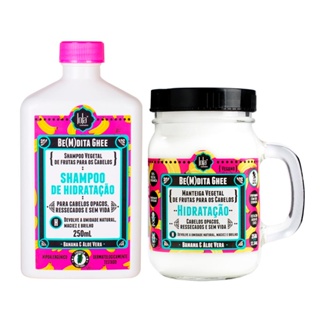 Kit Lola Cosmétics Be(m)dita Ghee Hidratação - Shampoo e Máscara 350 g em Oferta na Shopee