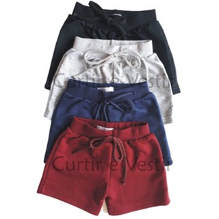 Kit Com 4 Shorts Bebê