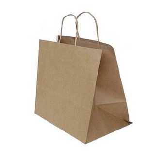 Sacola de Papel Fundo Largo Kraft Ref. 5430 - 10 unidades - WMA - Rizzo Embalagens​