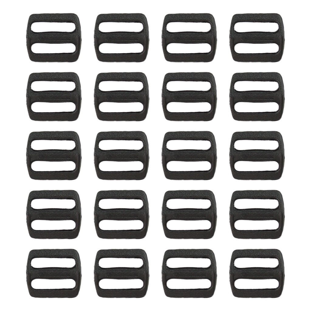 Passador de Alça Regulador Fita 20mm Para Bolsas e Mochilas 100 Peças
