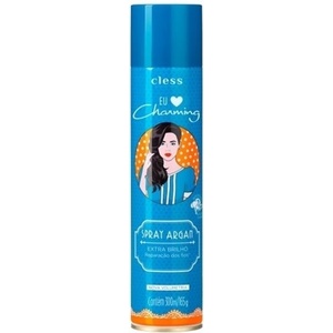 SPRAY DE BRILHO ARGAN EU AMO CHARMING CLESS 300ML