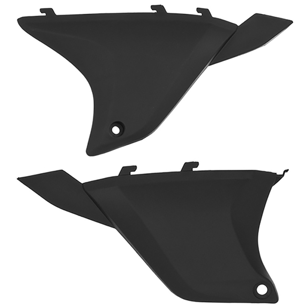 Sub-Tampa Lateral Cromo Forte Biz 125 Ks/Es/+Ex 11/17 / Biz 100 2012/13 (Par) em Oferta na Shopee