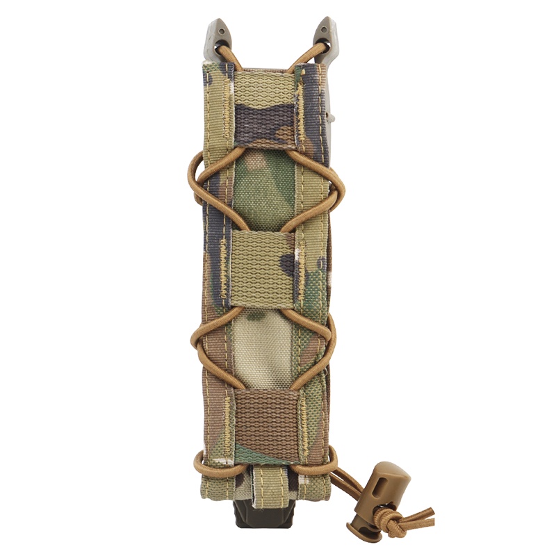 IDOGEAR Tático TC Bolsa De Revista Única Para 9mm MOLLE Combate Ferramenta Saco Lanterna Titular MG-56 Camuflagem Engren
