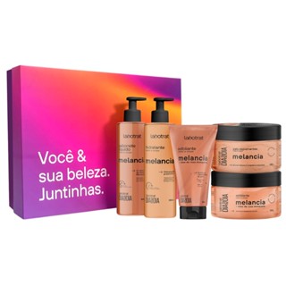 Kit Cuidado Rosto E Corpo Hidrata Esfolia Melancia Labotrat