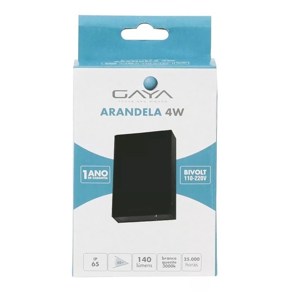 Arandela Gaya Cube Slim: Onde Comprar | BuscaProdutos