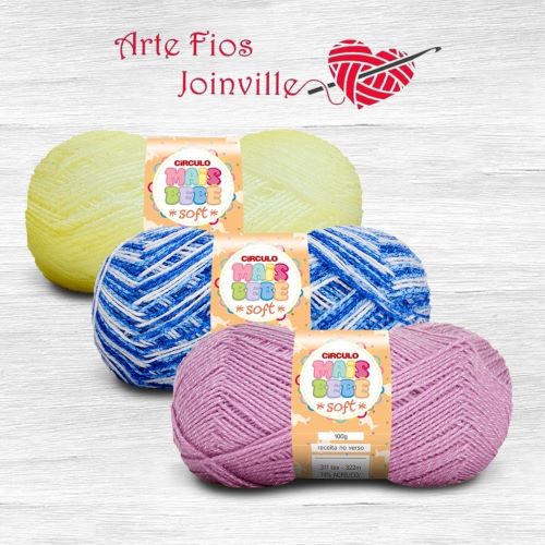 Fio Mais Bebê Soft Circulo 100g em Oferta na Shopee