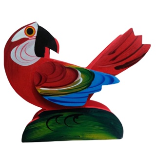 Porta Guardanapo em MDF Arara 3D Dispenser de Papel Suporte de Papel Restaurante Sitio Bar Praia em Oferta na Shopee