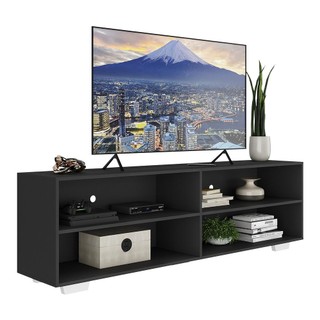 Rack TV 75" com Pés Jazz Multimóveis V1018 em Oferta na Shopee