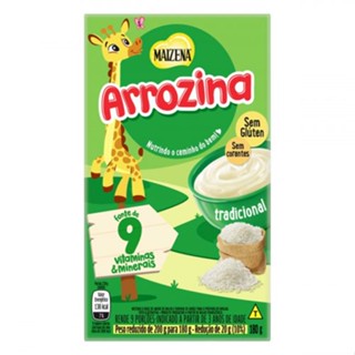 Mingau Tradicional Maizena Arrozina Caixa 180g