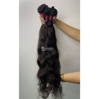 Cabelo Humano Natural na Tela 100 Gramas Para Megahair-ENVIO IMEDIATO Tela Cabelo Humano Todos os tamanhos