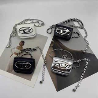 Novo Estilo Saco de Cintura Saco de Corrente Cinto de Corrente Fêmea D Letra Saco Pequeno Decorativo Jeans Mini Saco Pequeno de Cintura
