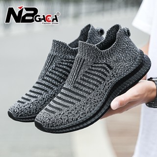 2023 Novos Sapatos Masculinos Tênis Leves De Moda Casuais Caminhada Respiráveis Slip-On Resistentes Ao Desgaste