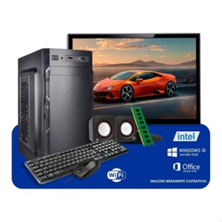 Computador Completo I7 4ª 16gb Ram Ssd 480gb Monitor 20 Wifi em Oferta na Shopee