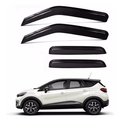 Defletor Calha de Chuva Renault Captur 2017 a 2020 4 Portas Ecoflex