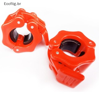 Eccflig 25MM Dumbbells Grampos De Barbell Colarinhos De Bloqueio Ginásio De Peso Padrão BR
