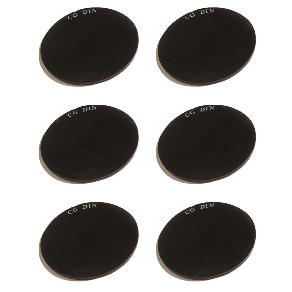 Kit 6 Lentes Protecao Redonda Tonalidade 6 50mm em Oferta na Shopee