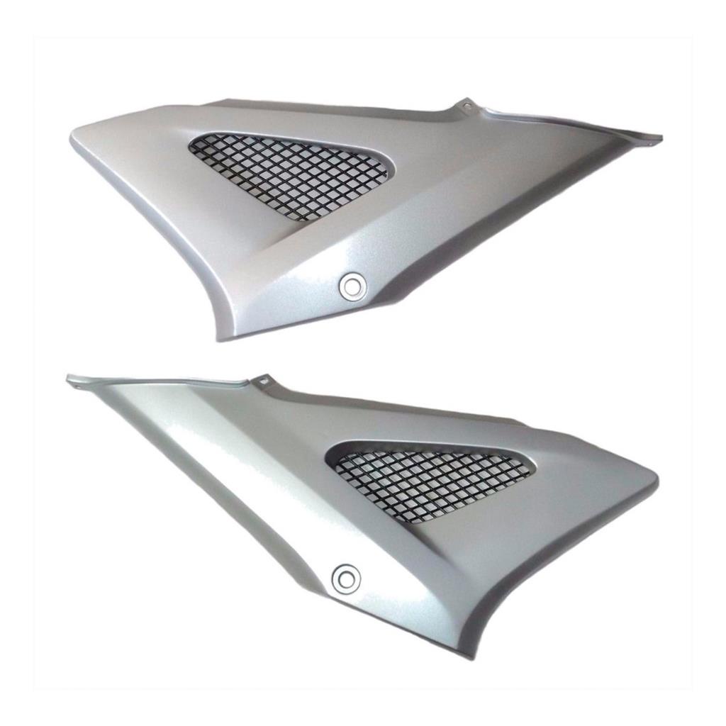 Par Tampa Lateral Cbx 250 Twister Grade Prata 2001 2002 2003 2004 2005 2006 2007 2008