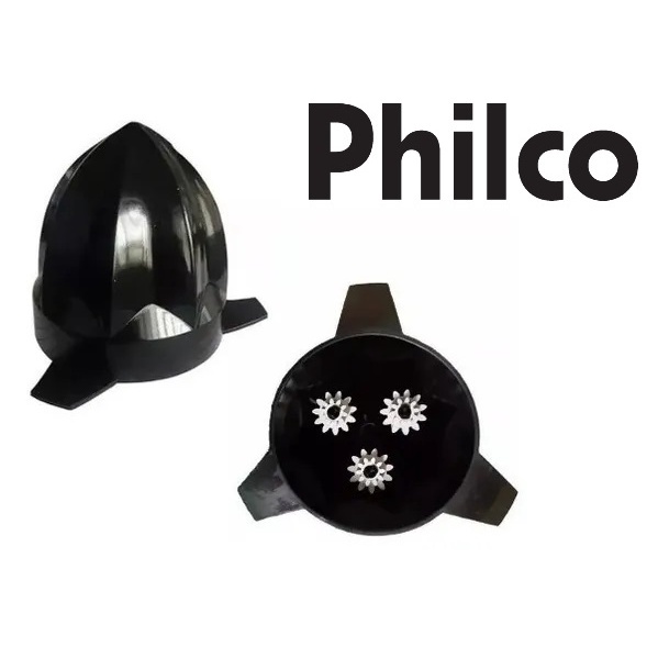 Cone Espremedor Multiprocessador Philco  ALL IN ONE Preto