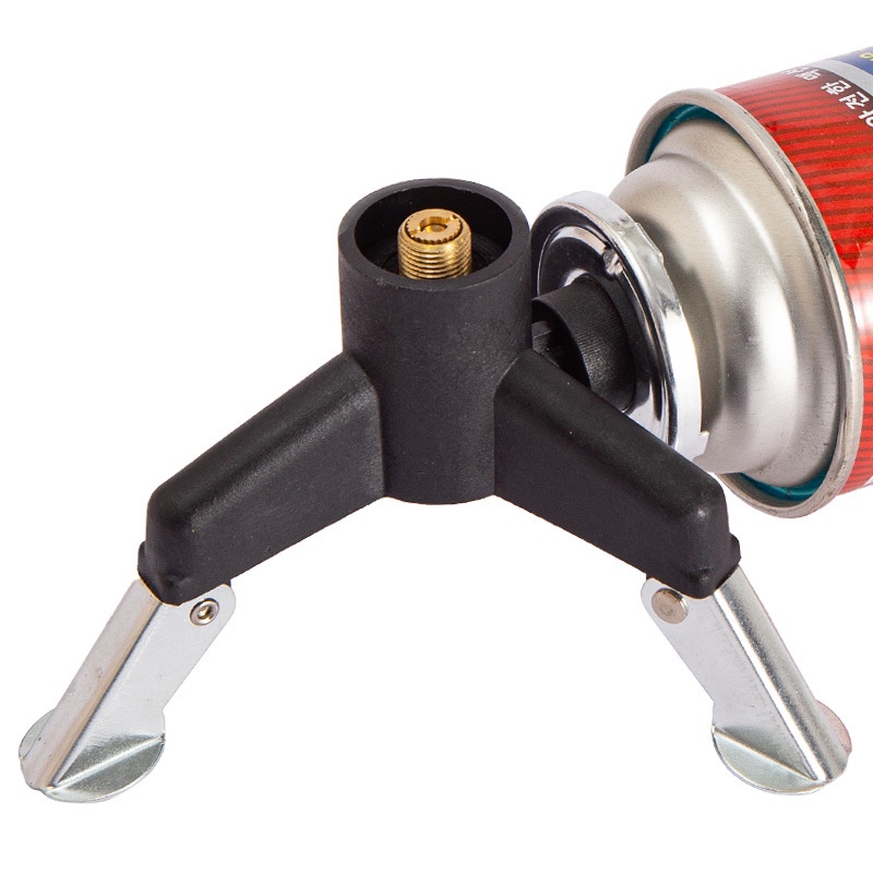 Adaptador dobrável mini fogareiro Camping Refil botijão Gás