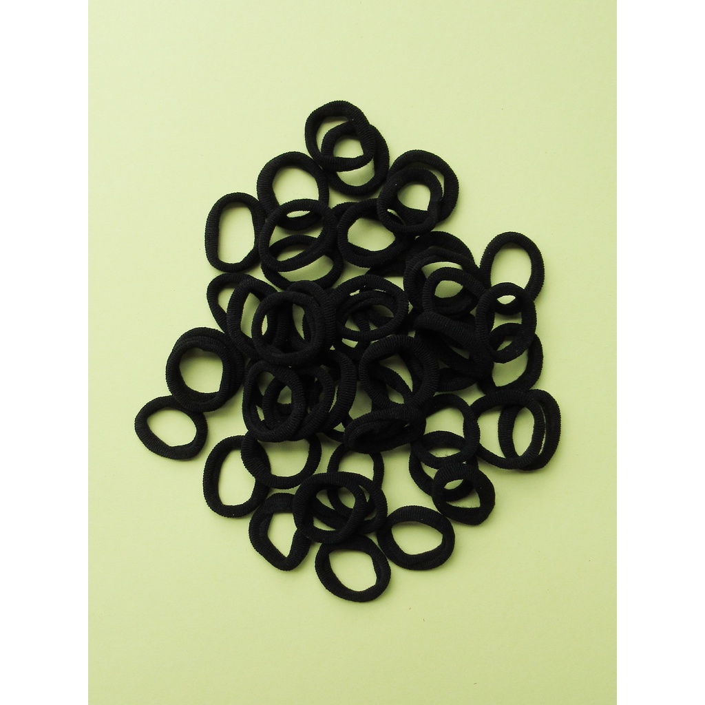 Kit com 50 Elásticos Mini Rabicó Xuxinha para Cabelo T-174-2P em Oferta na Shopee