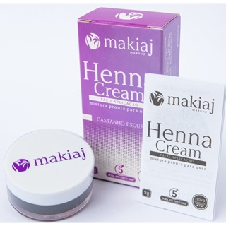 HENNA CREAM PARA SOBRANCELHAS MAKIAJ em Oferta na Shopee