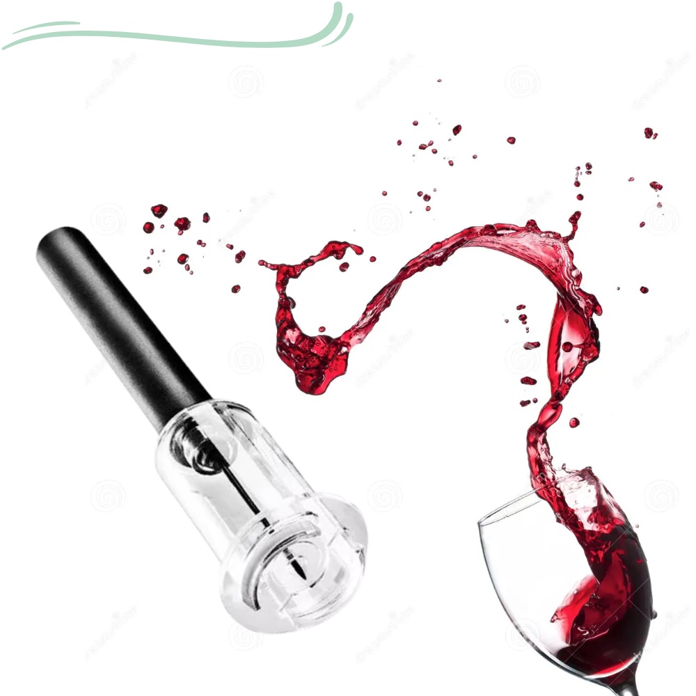 Saca Rolhas Garrafa Vinhos  Bomba De Pressão Dia dos Pais