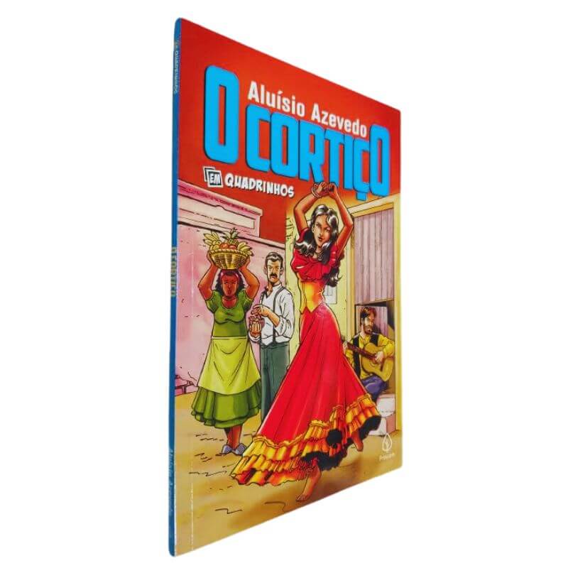 Livro Físico O Cortiço Em Quadrinhos Aluísio Azevedo