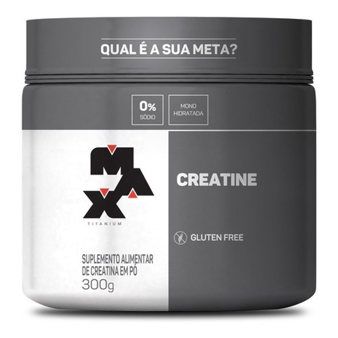 Creatina Monohidratada 300g - Max Titanium