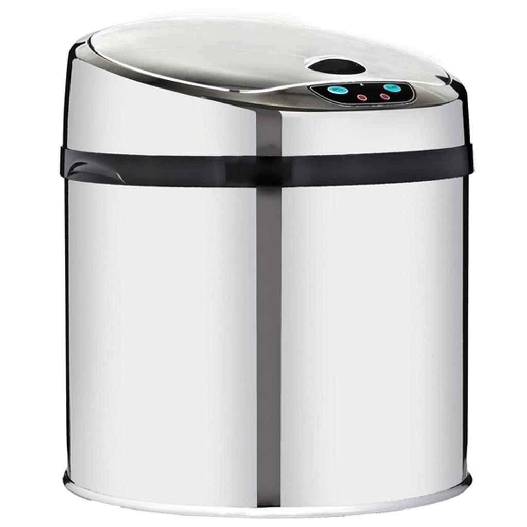 Lixeira Automatica Inox 6 Litros Premium Sensor Banheiro Kzi