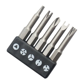 Kool 5Pieces Conjunto De Chaves De Fenda Em Forma De U De 50mm Cruz Interna Triangular Tipo Y
