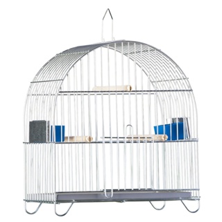 Gaiola Pássaros Mini Prata P011 - Gaiolas Londrina em Oferta na Shopee