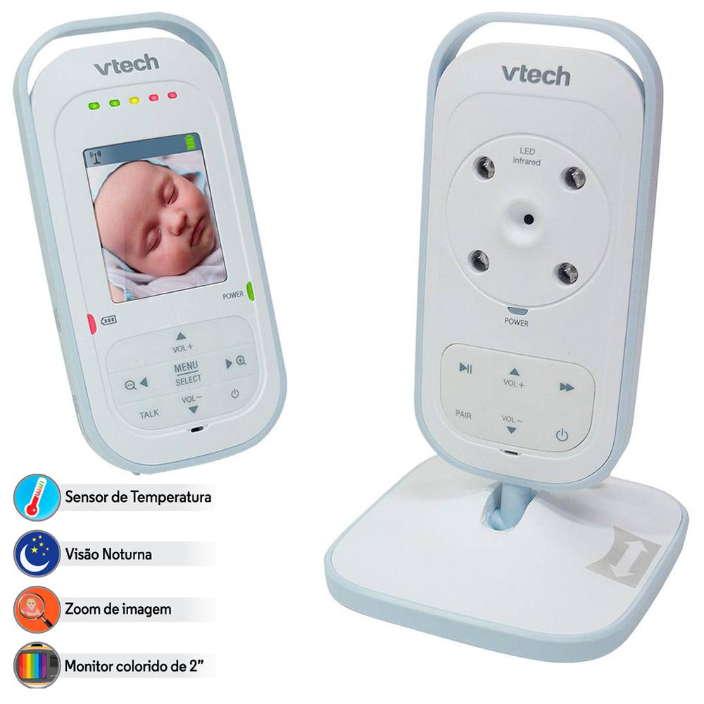 Babá Eletrônica Vtech VM311 Digital Branco em Oferta na Shopee