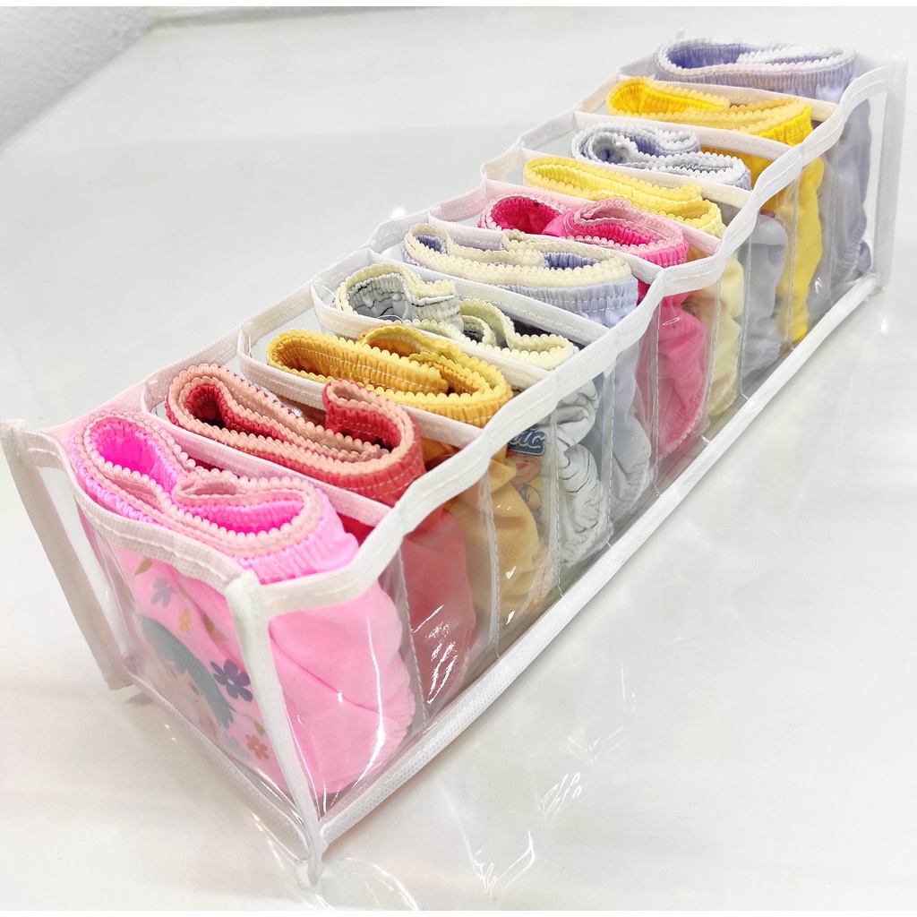 KIT 10 COLMEIAS ORGANIZADORAS P (10X12X35) P/ ROUPAS PEQUENAS