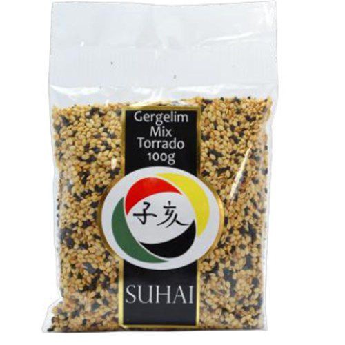 Gergelim Torrado Mix 100g Suhai em Oferta na Shopee