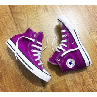 Tênis All Star Cano Alto - CONVERSE - Diversas Cores - Promoção - Feminino - Preto/Branco/Roxo