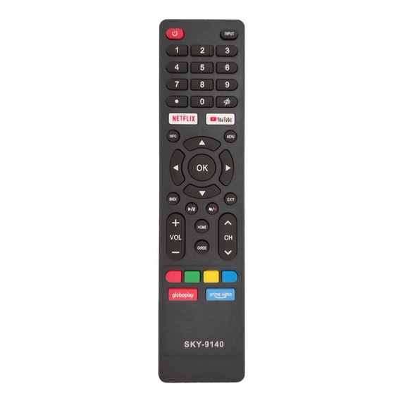 Controle Remoto Pra Tv Multilaser Tl020 Smart Tl024 42 E 43