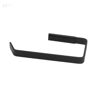 Porta Papel Higiênico Quadrado Preto Fosco Papeleira