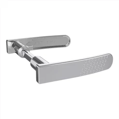 Maçaneta Reta Alavanca P/ Fechadura Diversas Stam 21 Cromado